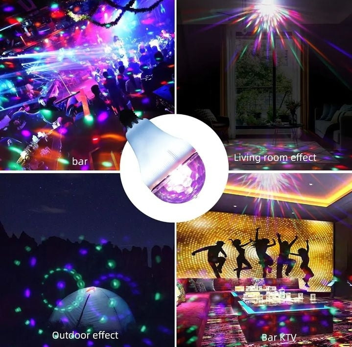 Rotating Disco Bulb