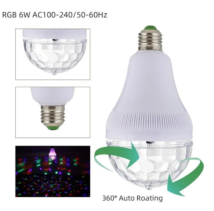 Rotating Disco Bulb