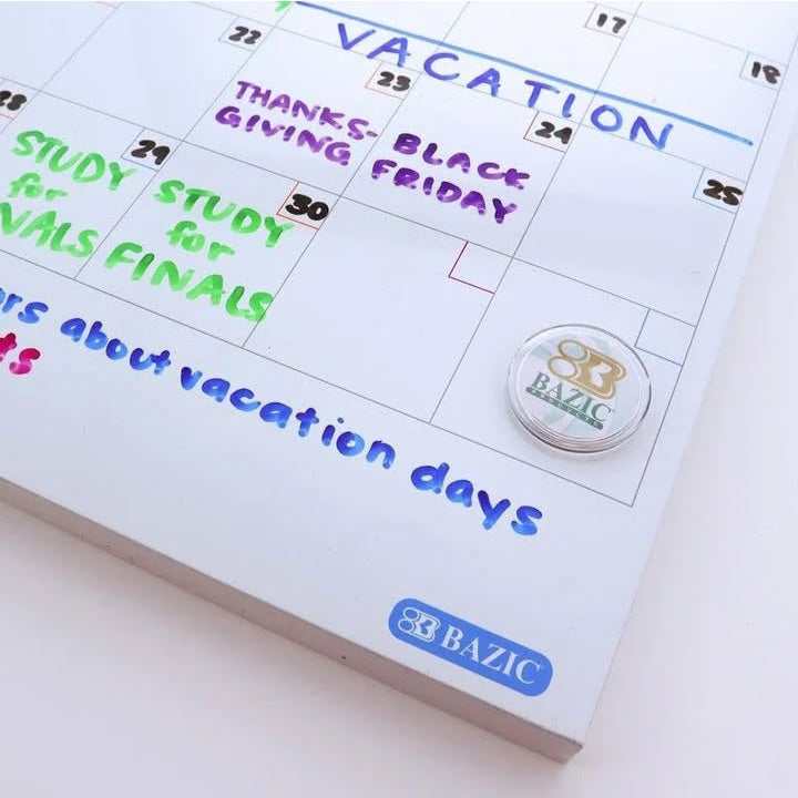 Dry Erase Calendar