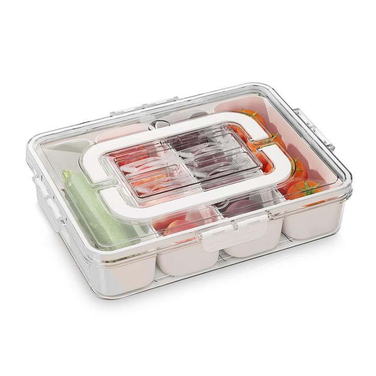 4 Compartment Snack Box