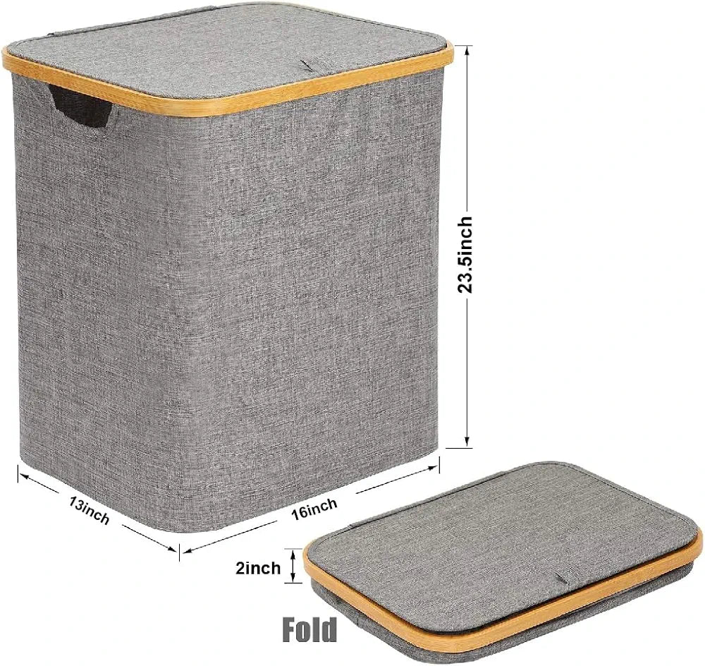 Grey Laundry Hamper