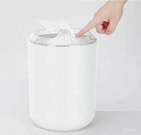 Luxury Waste Bin with Swing Lid