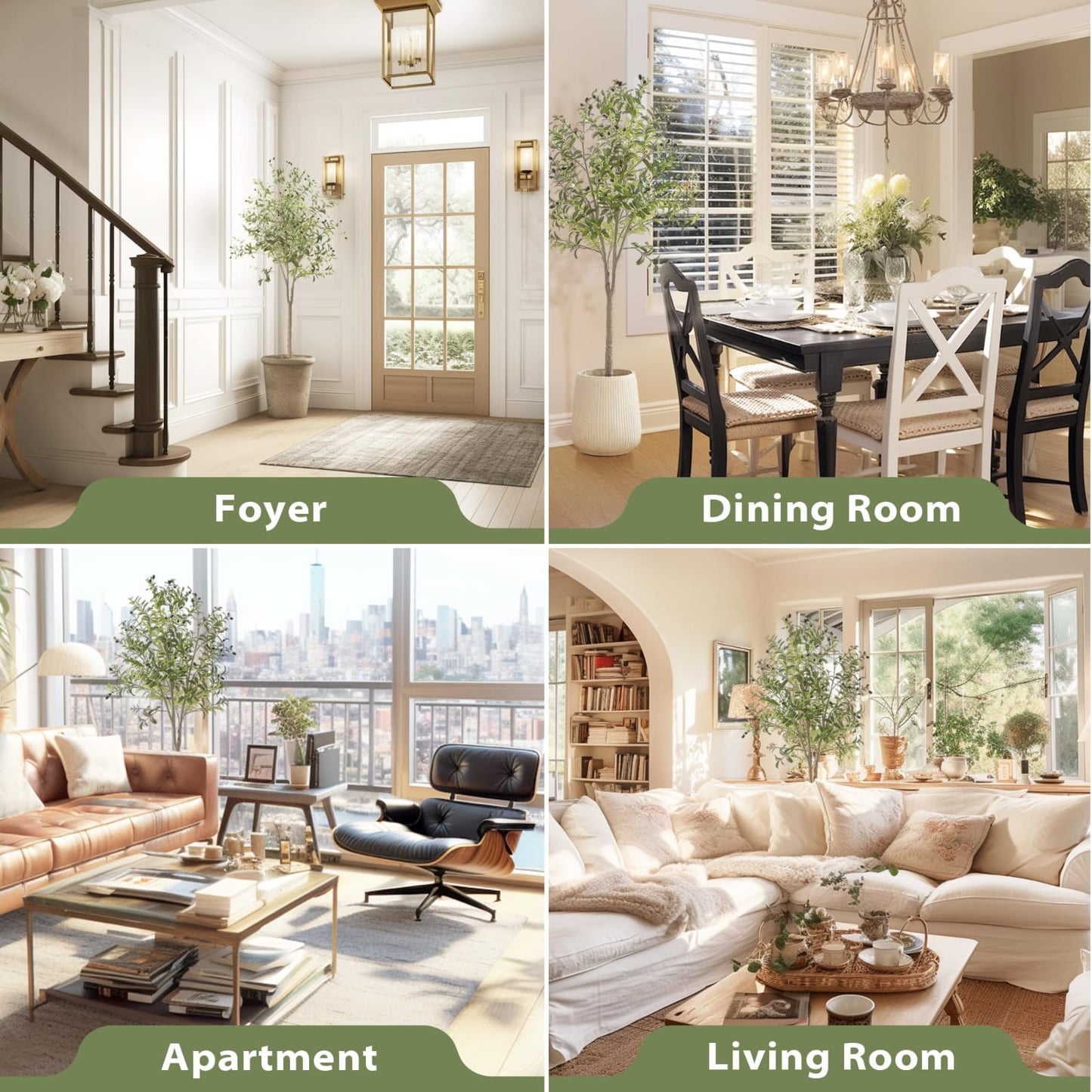 Artificial Olive Trees