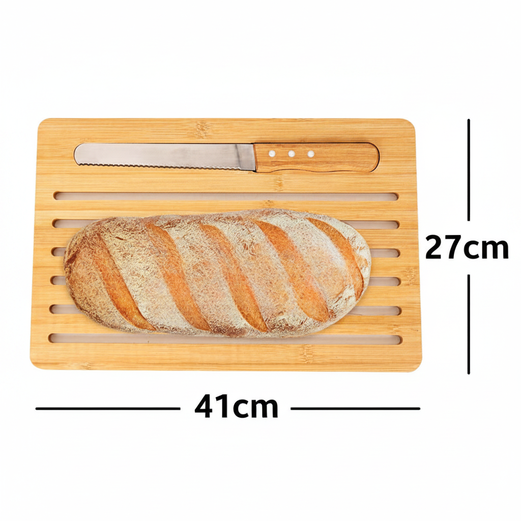 Bread Board with Knife