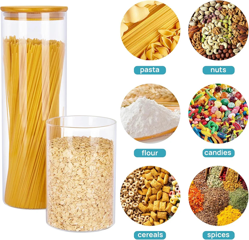 Glass Pantry Canisters