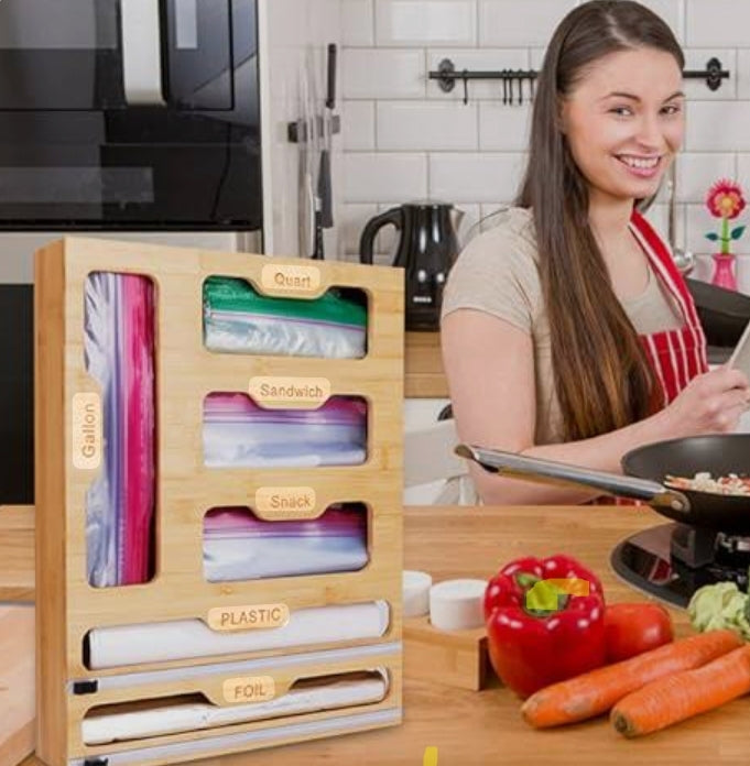 Bamboo Drawer Organizer