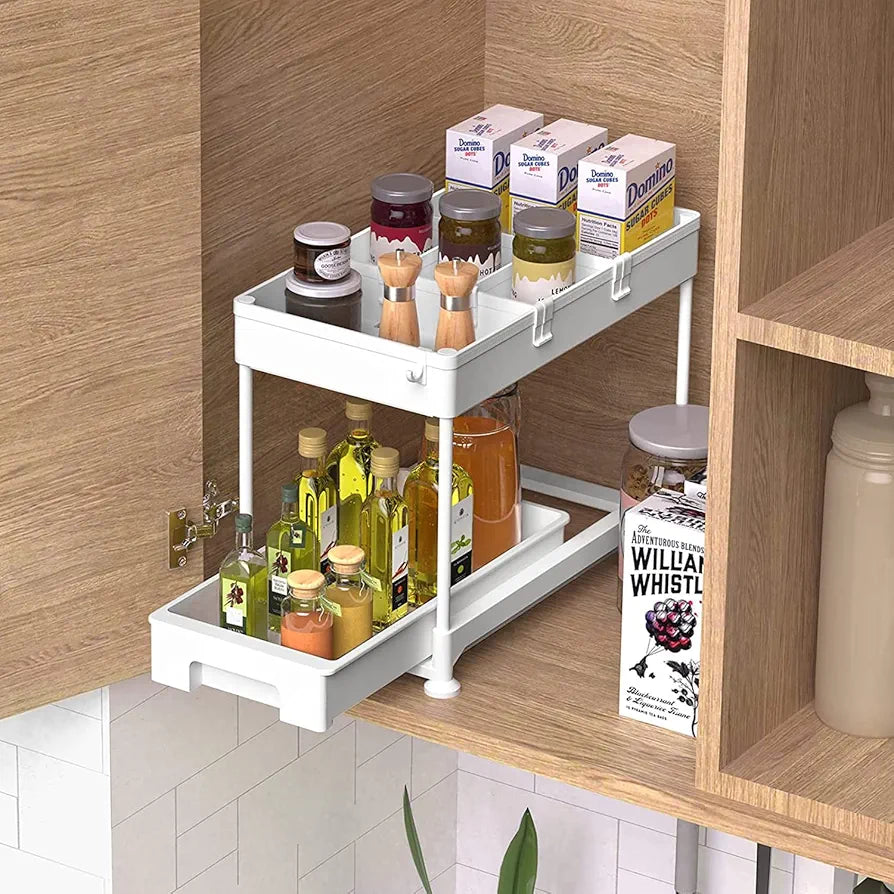 2-Tier Pull-Out Organizer