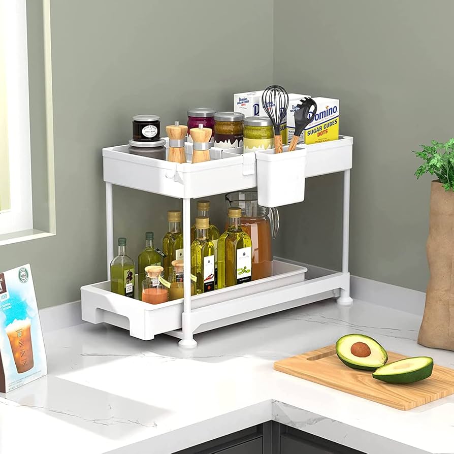 2-Tier Pull-Out Organizer