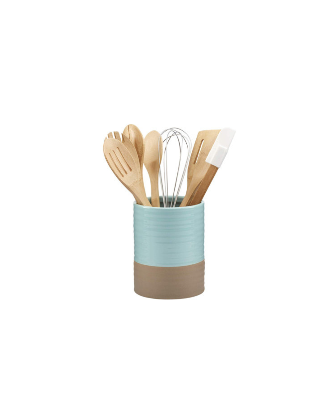 8pc Bamboo Kitchen Utensil Set