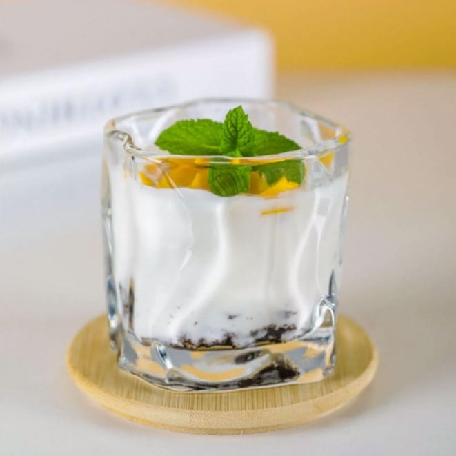 4pc Crystal Drinking Glasses