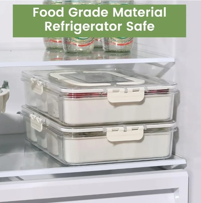 4 Compartment Snack Box