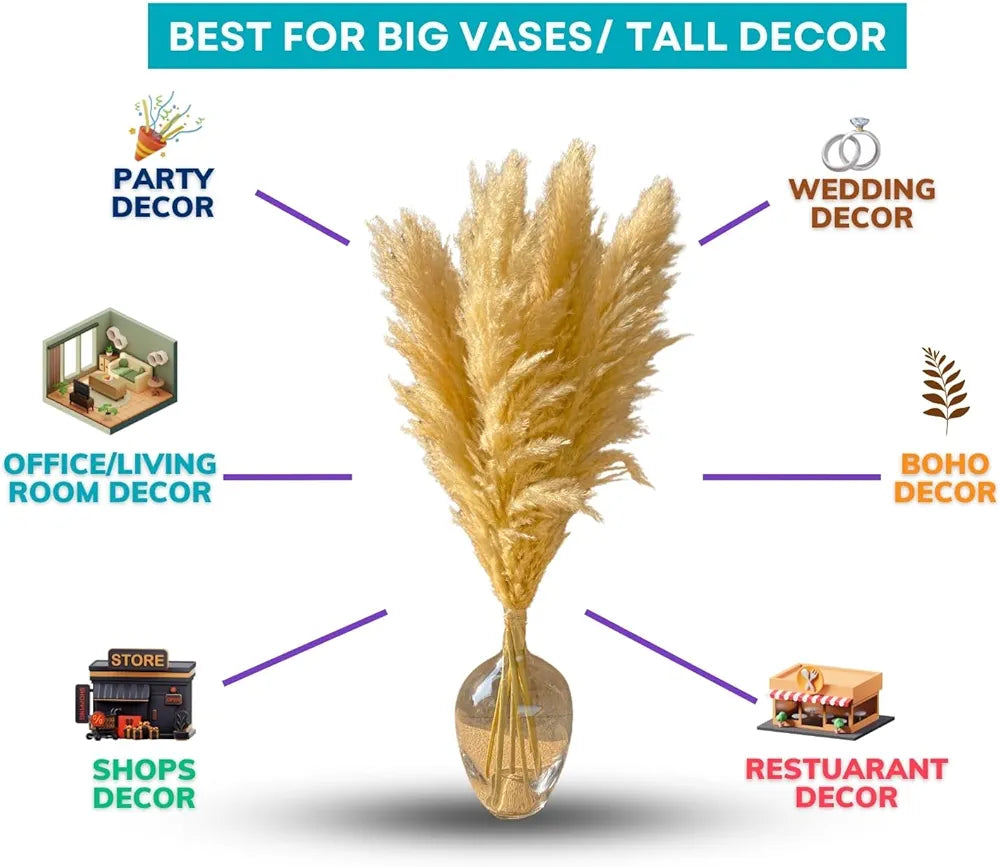 Tall 4pc Pampas Bundle