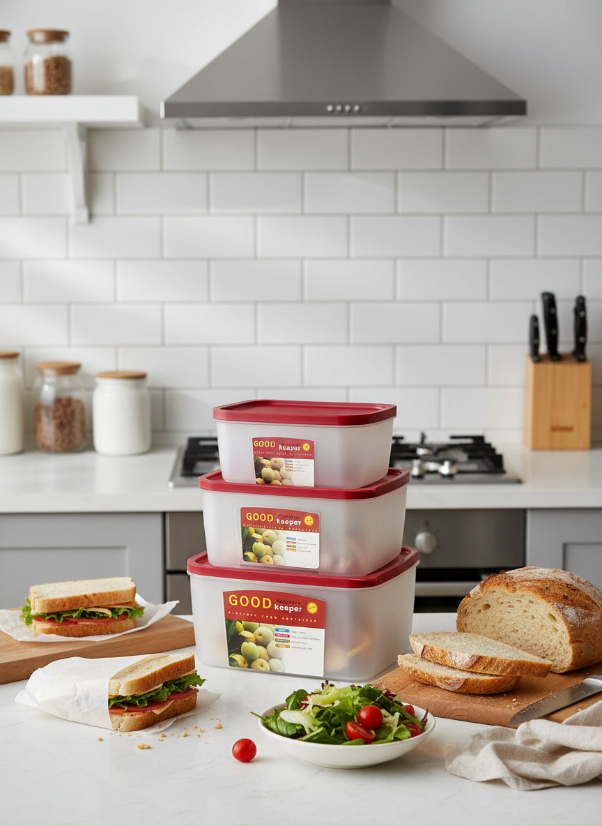 3pc Storage Bowl Set