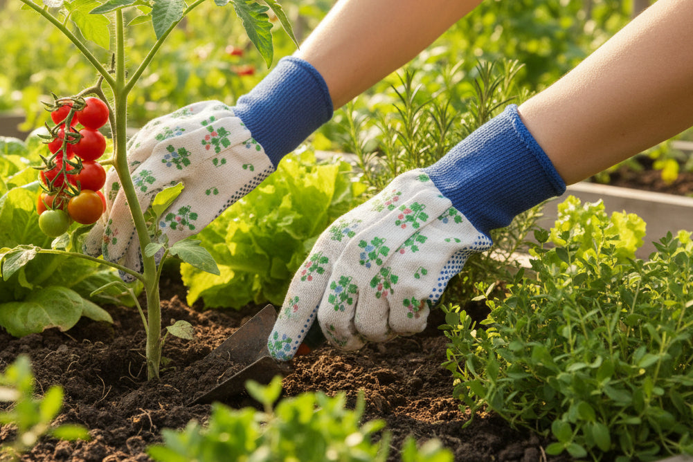Floral Gardening Gloves