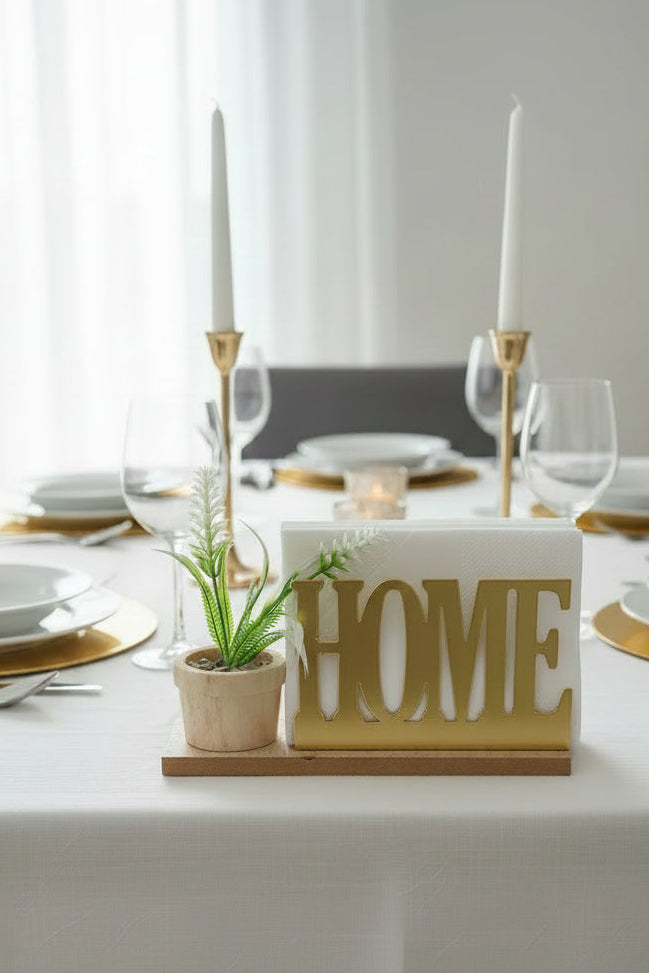 Gold Napkin Holder