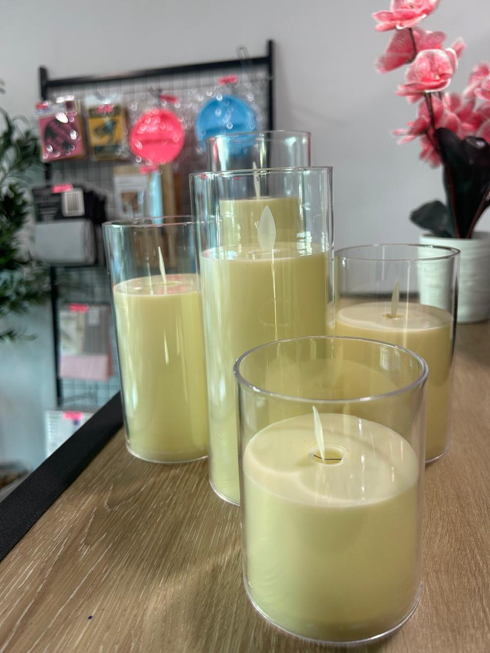 5pc Jumbo Candle Set