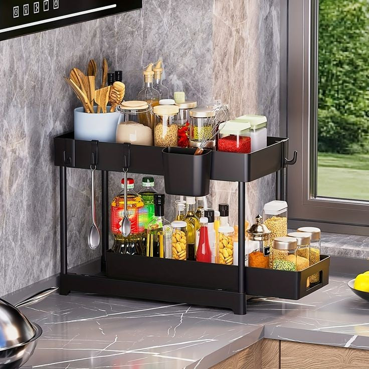 2-Tier Pull-Out Organizer