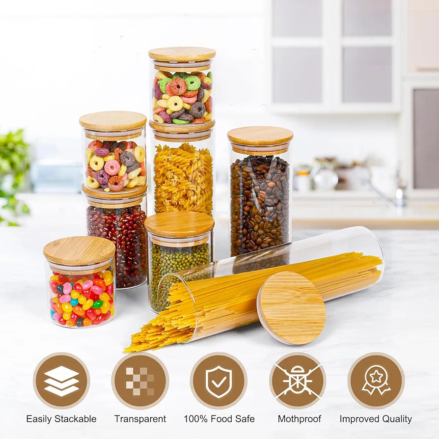 Glass Pantry Canisters