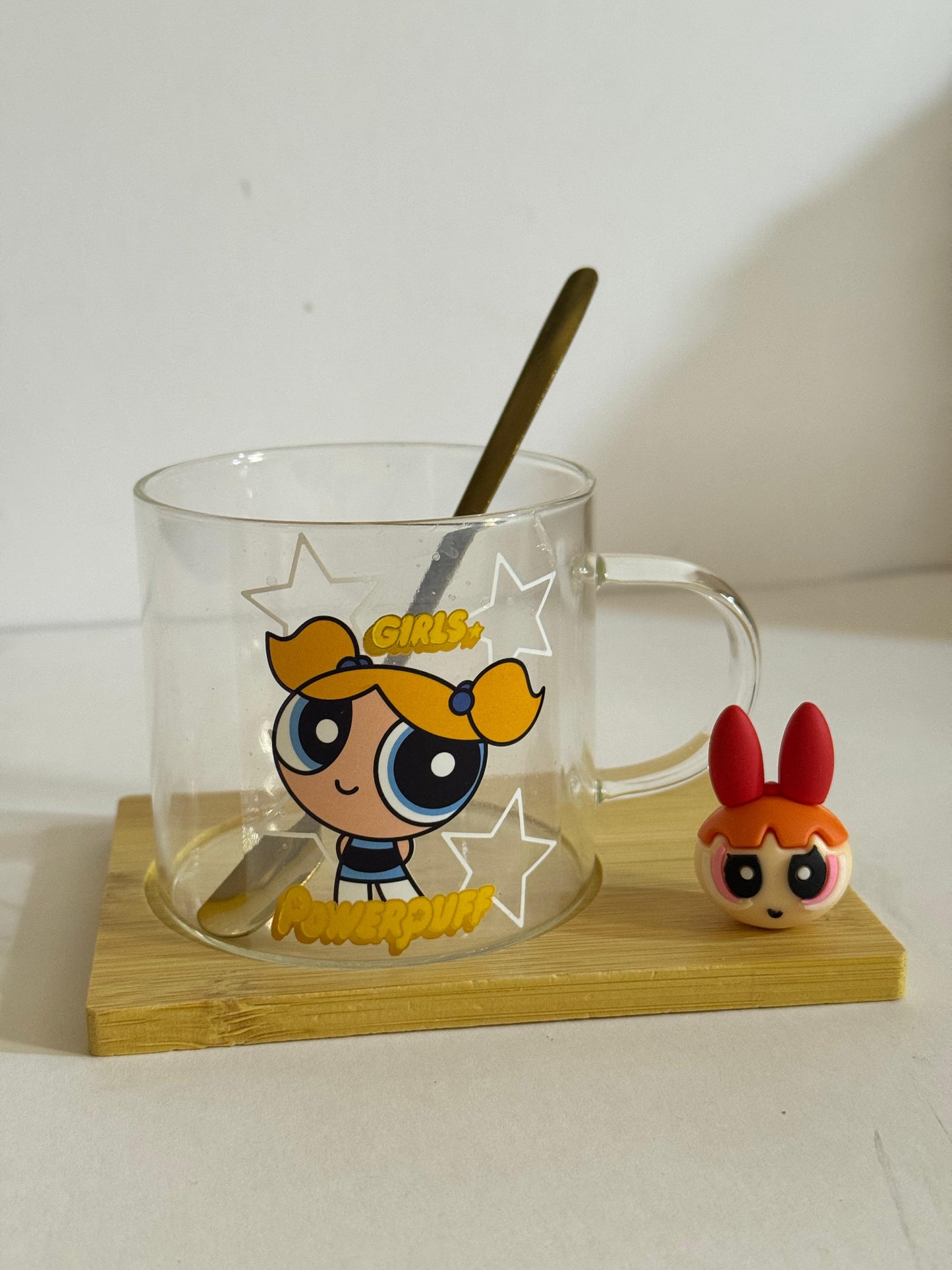 PowerPuff Teacup with Teaspoon