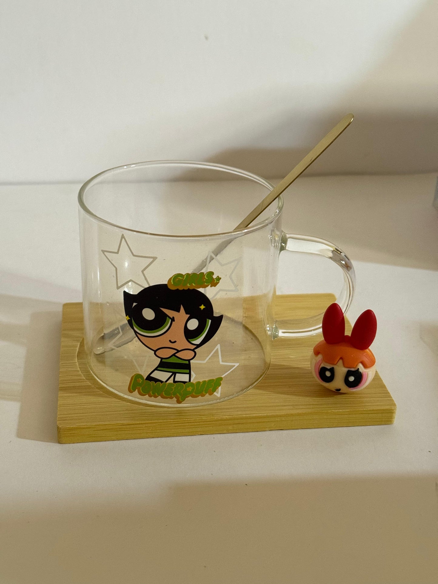 PowerPuff Teacup with Teaspoon