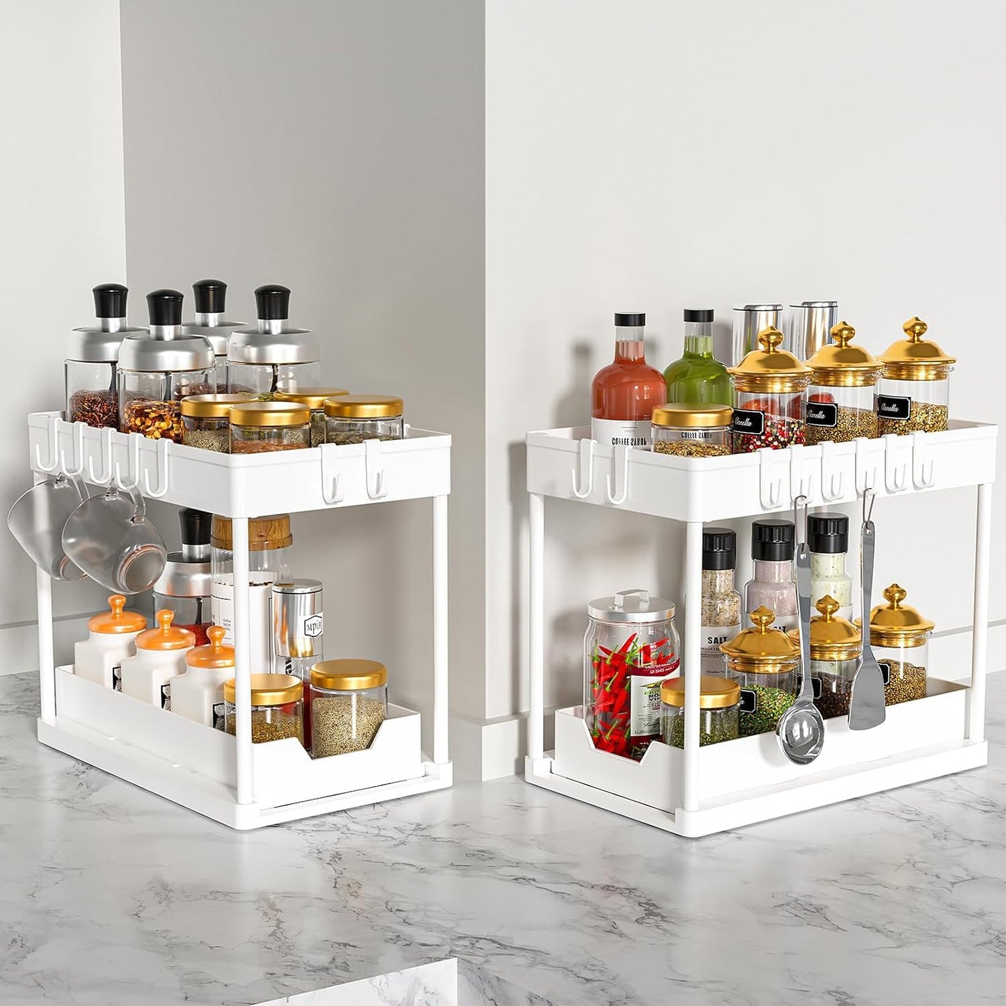 2-Tier Pull-Out Organizer
