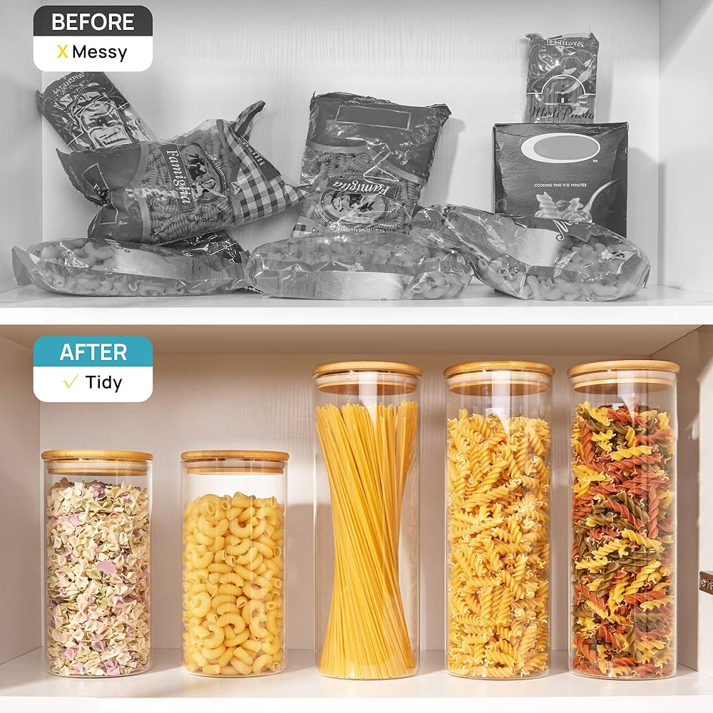 Glass Pantry Canisters