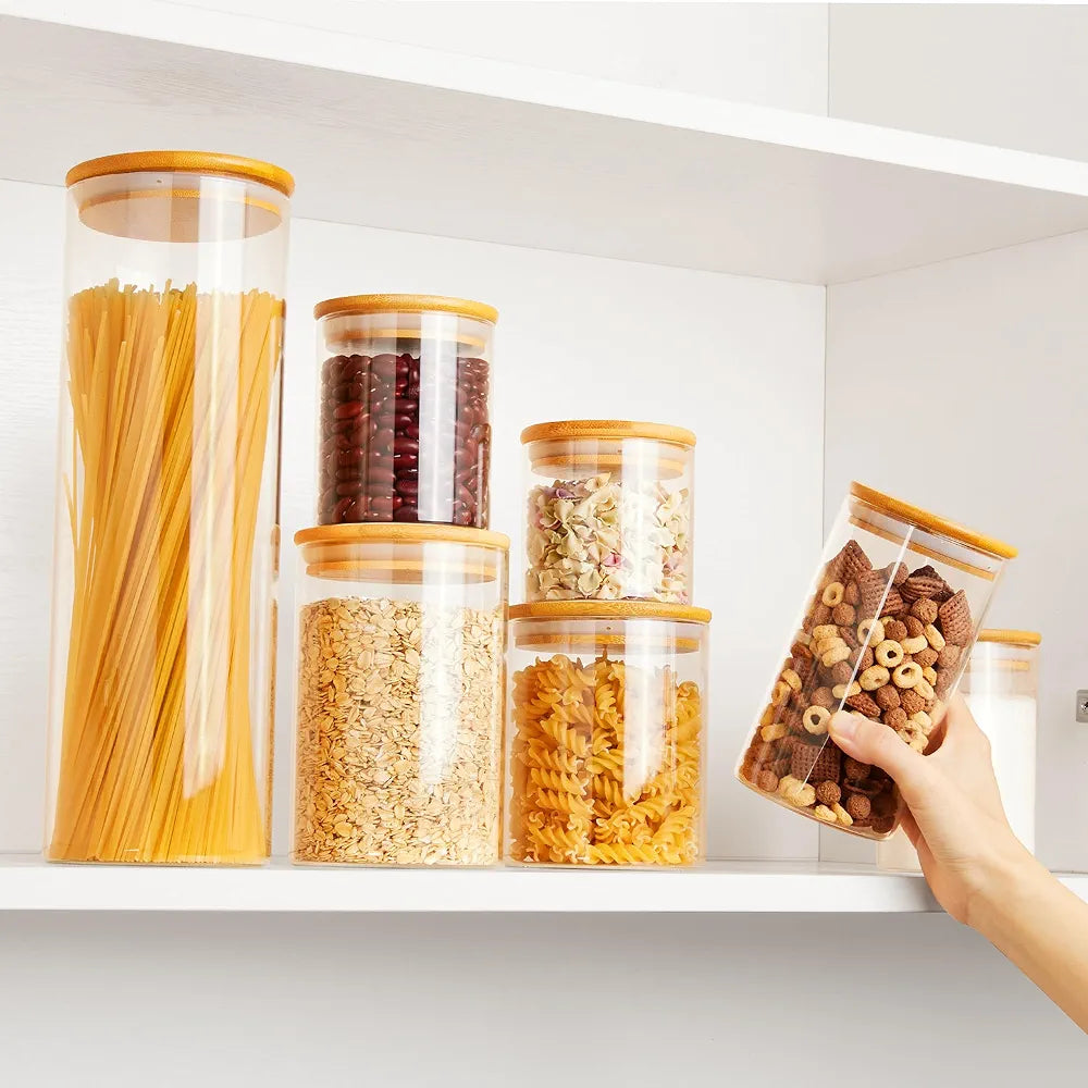 Glass Pantry Canisters