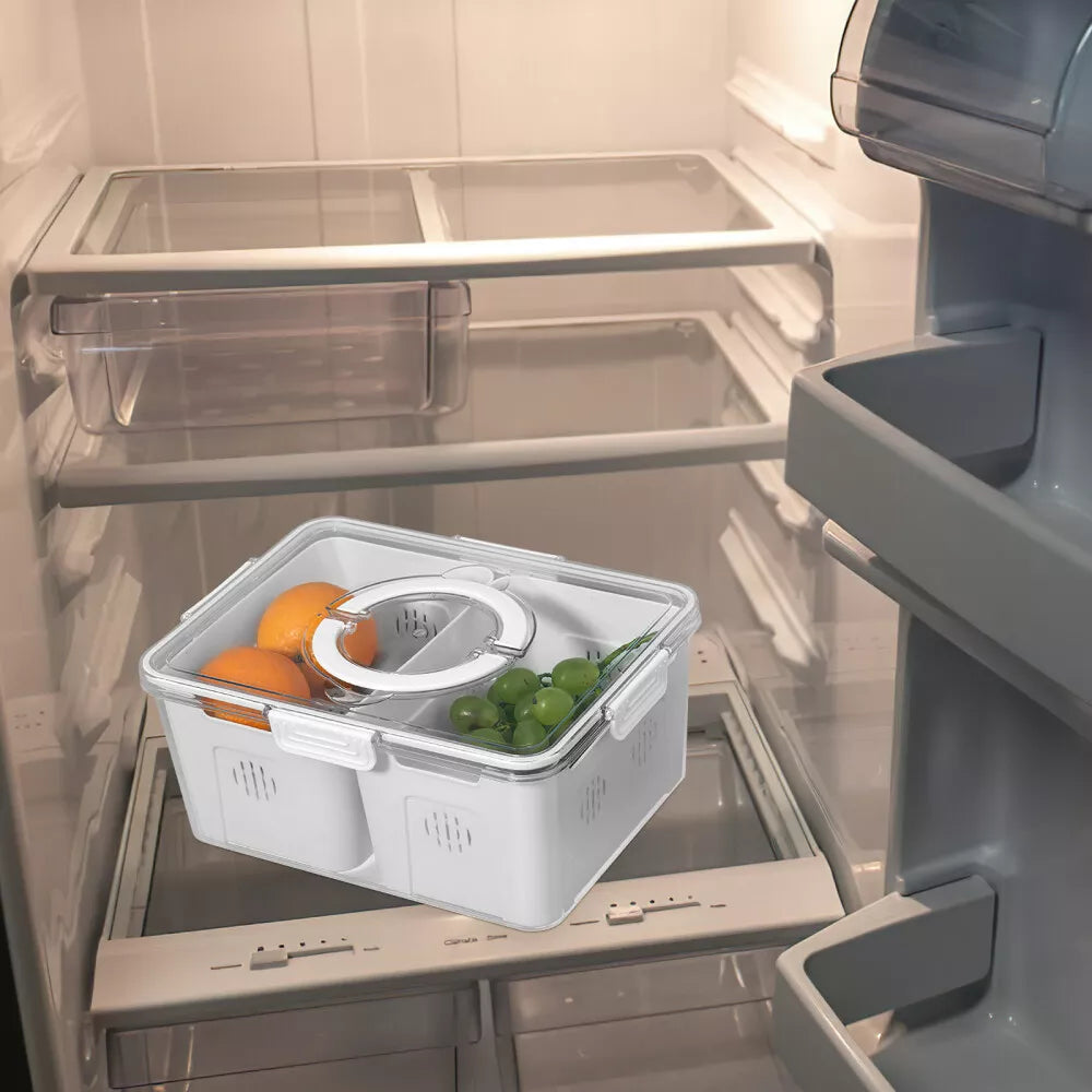 Double Veggie Storage Bin