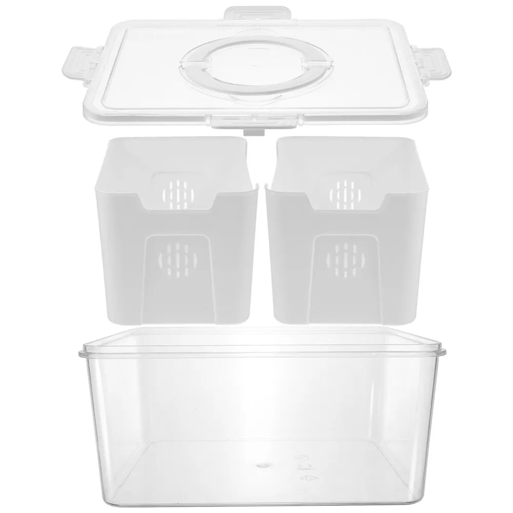 Double Veggie Storage Bin