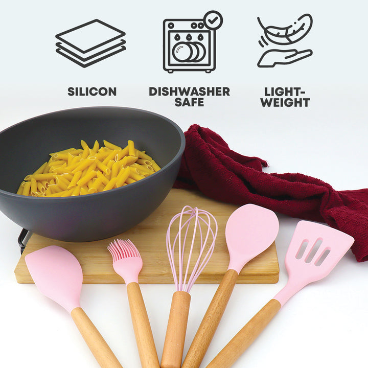 5pc Silicone Kitchen Tools