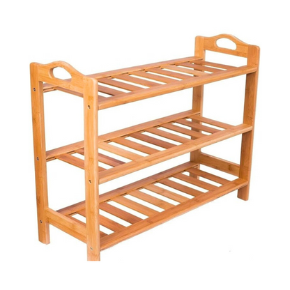 Bamboo Shoe Rack