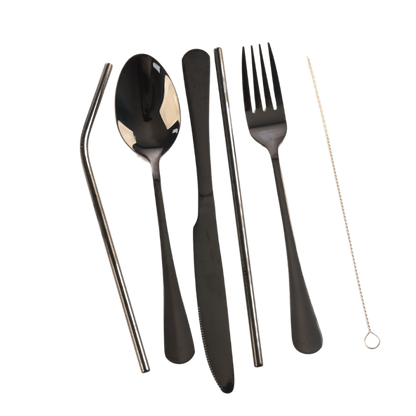 7pc Travel Cutlery Set