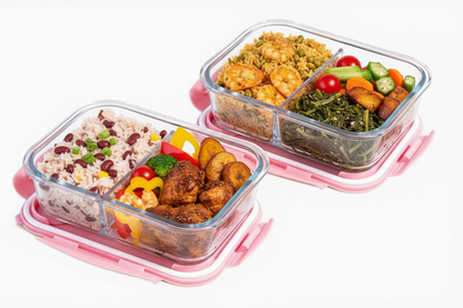 Compartment Glass Bowls