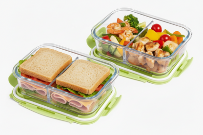 Compartment Glass Bowls