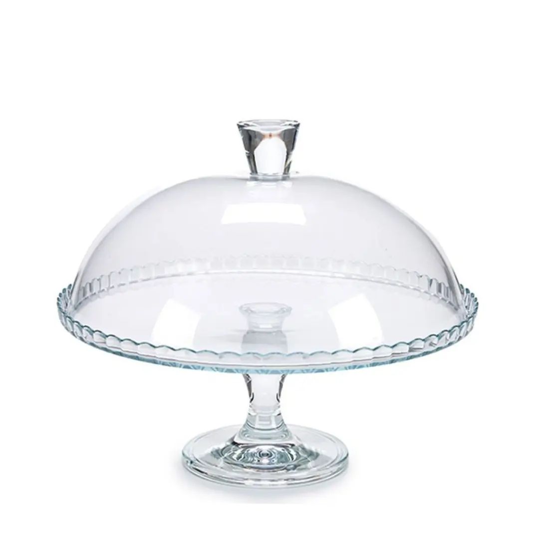 Large Acrylic Cake Stand with Dome Cover