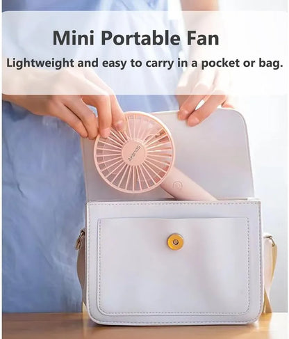Handheld Rechargeable Fans