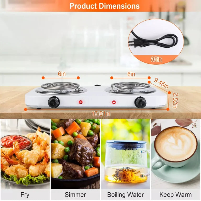 Electric Countertop Stove