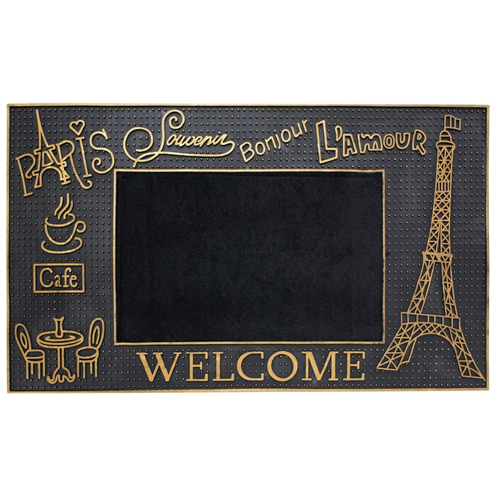 French-Themed Welcome Mats