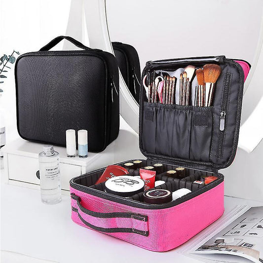 Travel Case with Adjustable Compartments