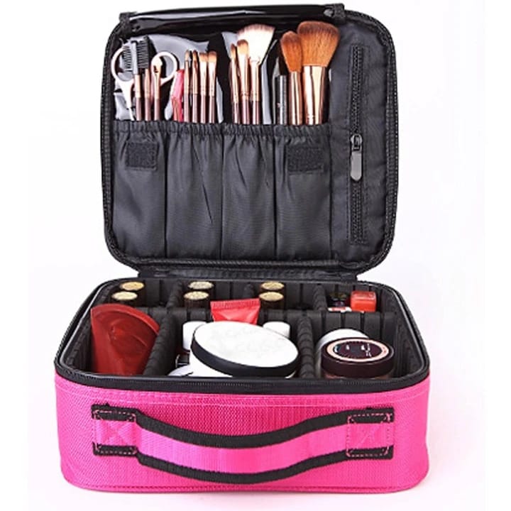 Travel Case with Adjustable Compartments