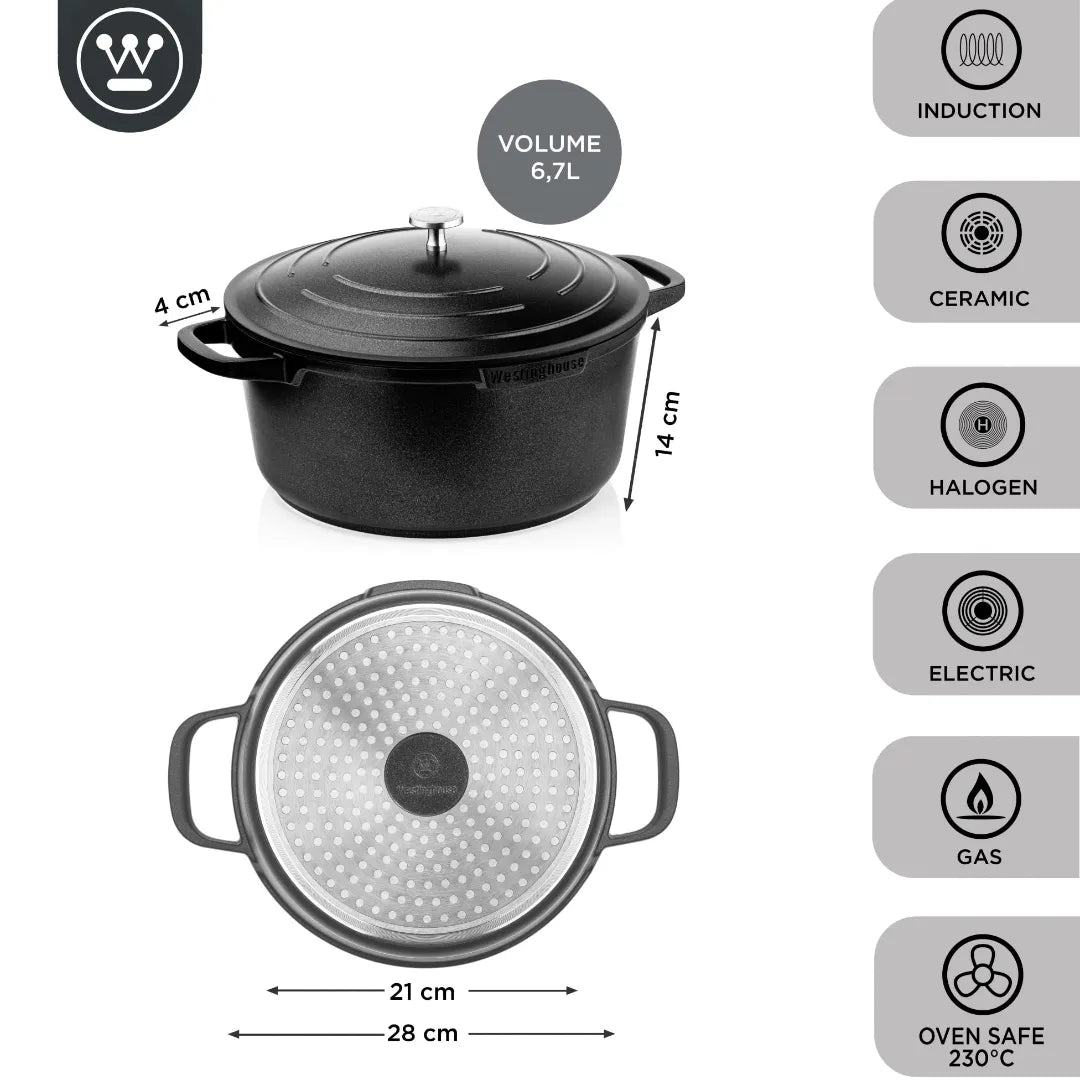 Westinghouse 7.1 Quart Dutch Oven