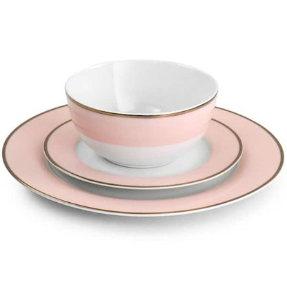 Martha Stewart Gold-Rimmed 12pc Dinner Set