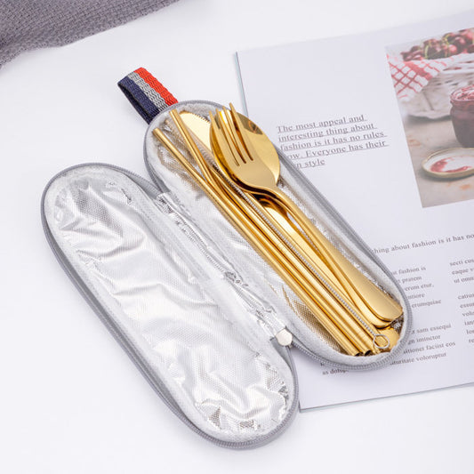 7pc Travel Cutlery Set