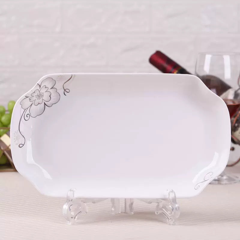 White Serving Platter