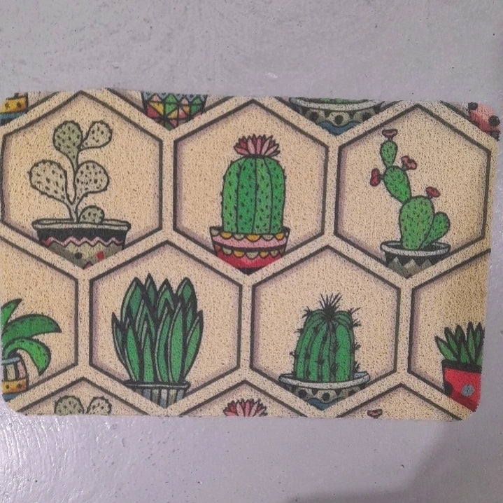 Cactus-Themed Mats