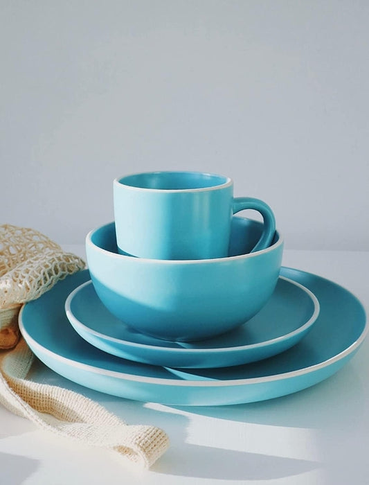 Teal Ceramic Dinnerware