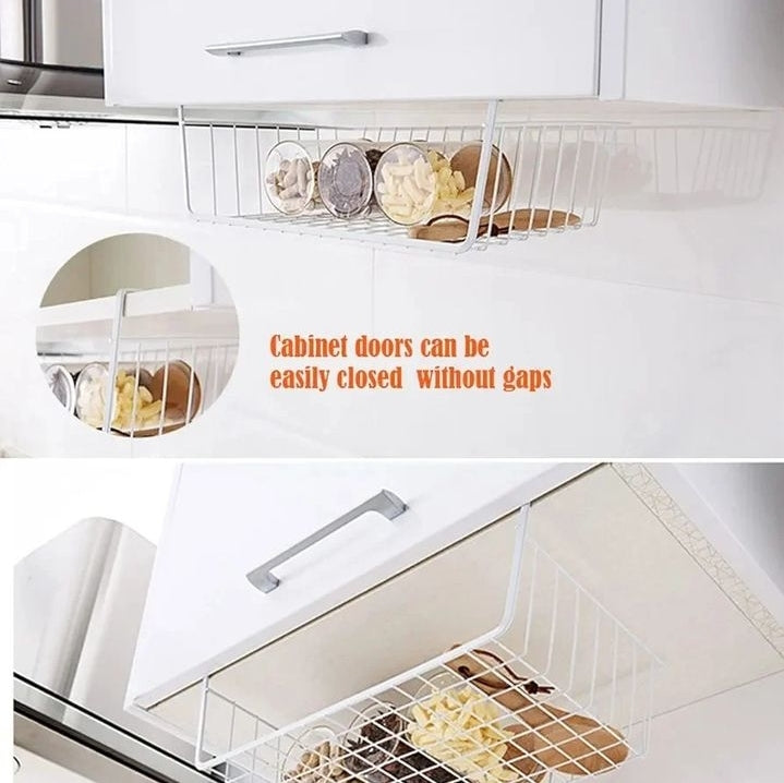 Large Under-Shelf Storage