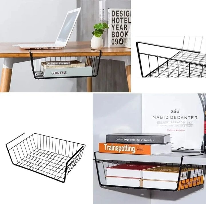 Large Under-Shelf Storage