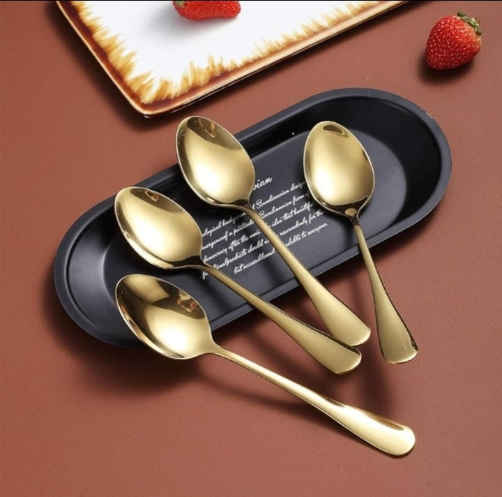 Gold Stainless Steel Cutlery