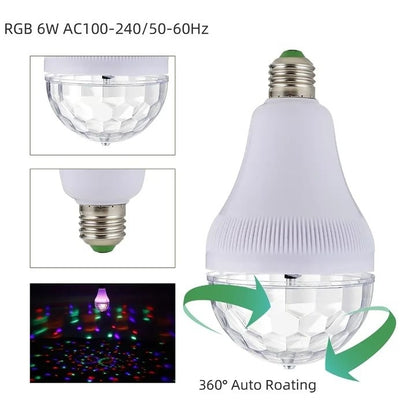 Rotating Disco Bulb